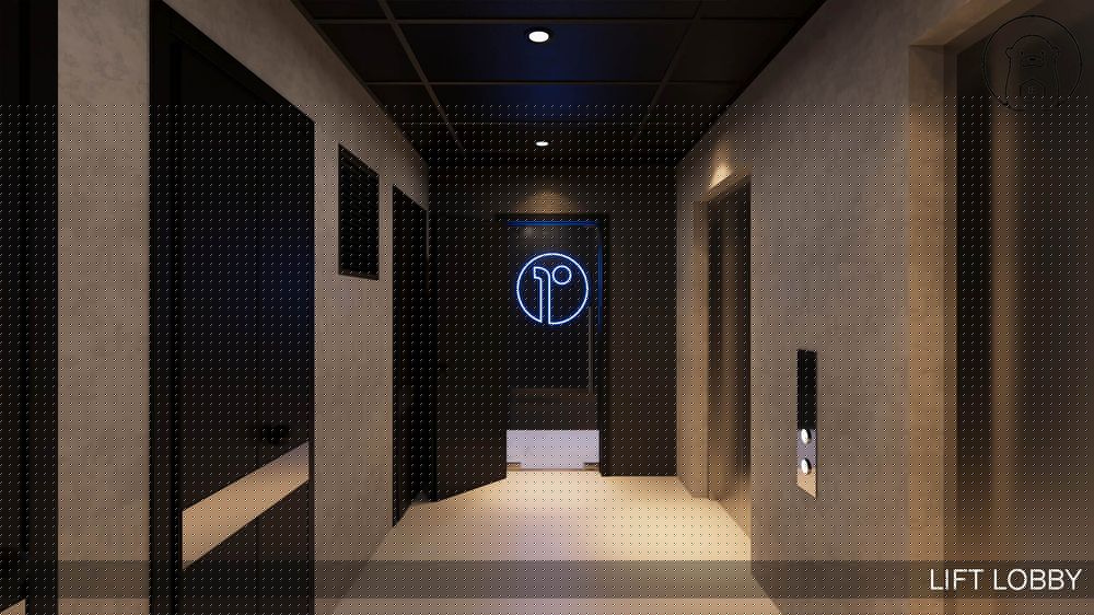 Interior design project — lobby