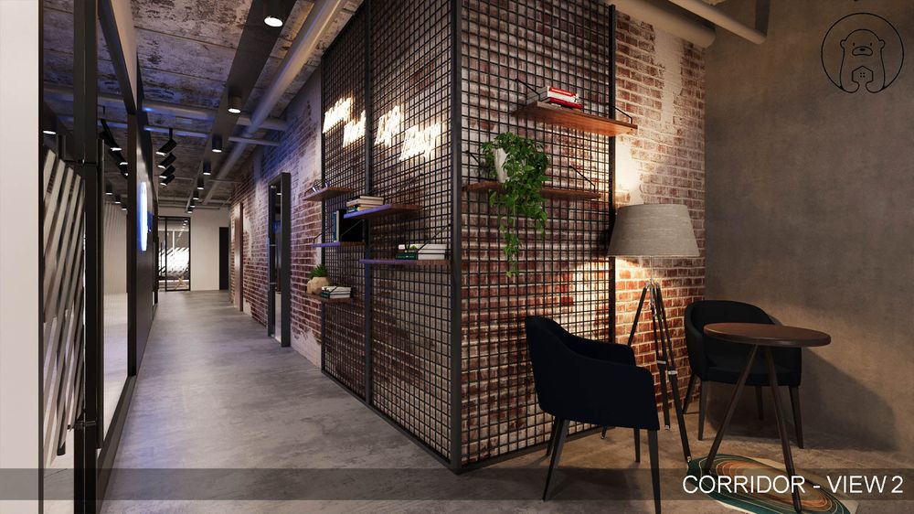 Interior design project — corridor