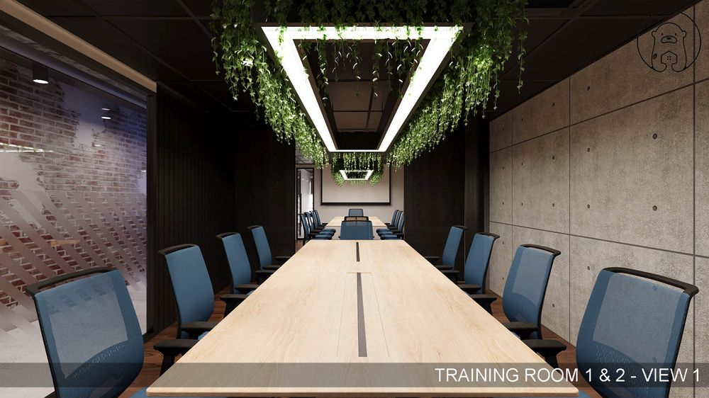 Interior design project — training room
