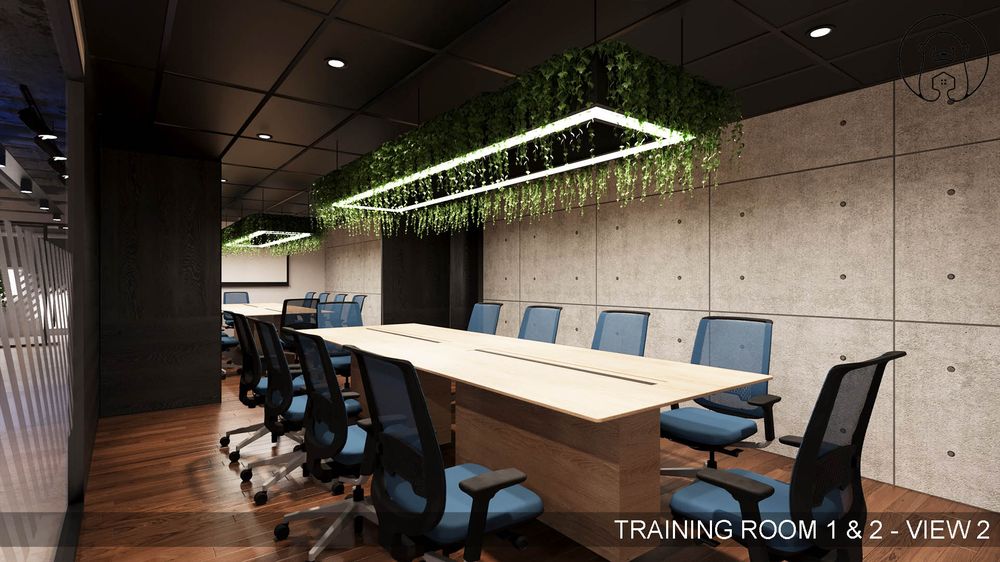 Interior design project — training room
