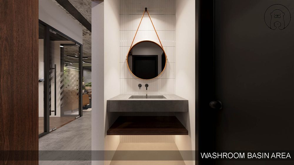 Interior design project — washroom